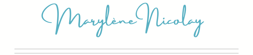 LOGO - Marylene Nicolay logo - Sandrine Bonhomme
